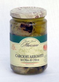 Carciofi arrostiti in Olio d“Olivia