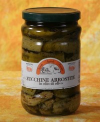 Zucchine arrostite in Olio d�Oliva