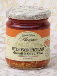 Peperoncini Piccanti Macinati in Olio  dOliva