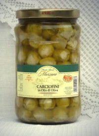Carciofi medi in olio di oliva 3,1 kg