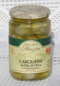 Carciofi piccoli in olio di oliva 3,1 kg