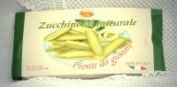 Zucchine al naturale in busta